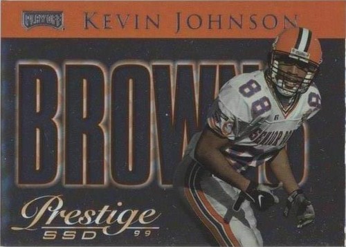 1999 Playoff Prestige SSD Chris Spielman Kevin Johnson Leslie Shepherd #CL8