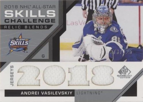 2018-19 Upper Deck SP Game Used - Andrei Vasilevskiy #ASRB-AV