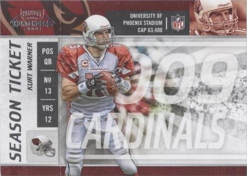 2009 Playoff Contenders Kurt Warner #1