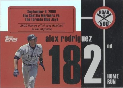 2007 Topps - Alex Rodriguez #ARHR182