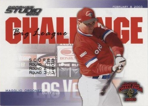 2003 Donruss Studio - Magglio Ordonez #BLC-43