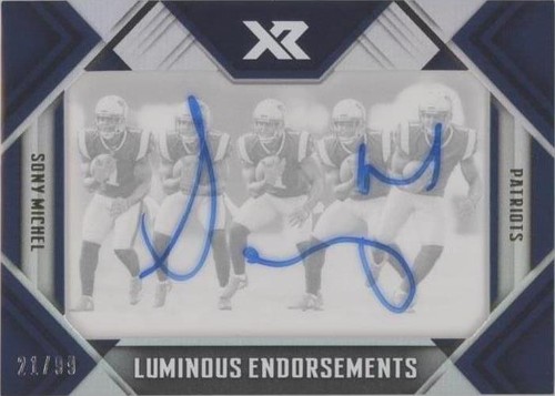 2018 Panini XR Sony Michel #LE-11