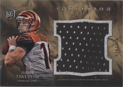 2011 Topps Inception Andy Dalton #JR-AD