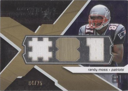2008 SPx Randy Moss #WM-RM