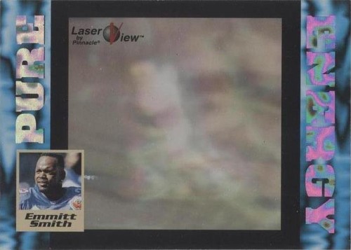1996 Pinnacle Laser View Emmitt Smith #31