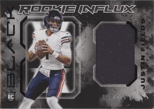 2021 Panini Black Justin Fields #RI-JF