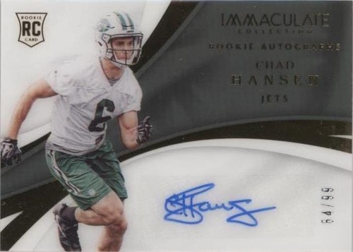 2017 Panini Immaculate Collection Chad Hansen #144