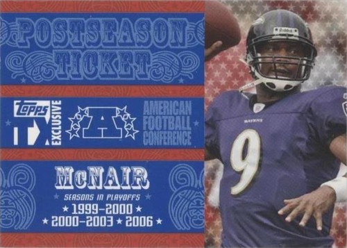 2007 Topps TX Exclusive Steve McNair #PS-SM