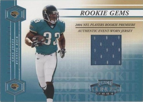 2004 Playoff Honors Greg Jones #219