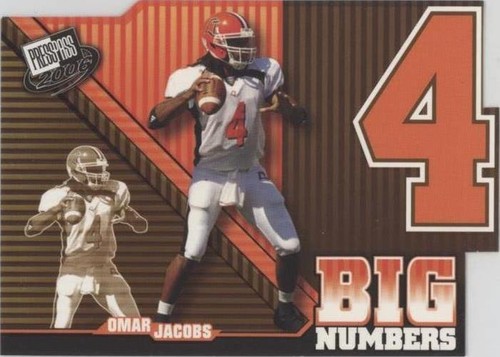 2006 Press Pass Omar Jacobs #BN 3
