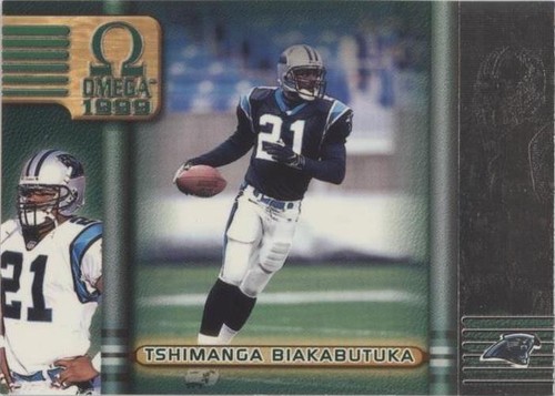 1999 Pacific Omega Tim Biakabutuka #34