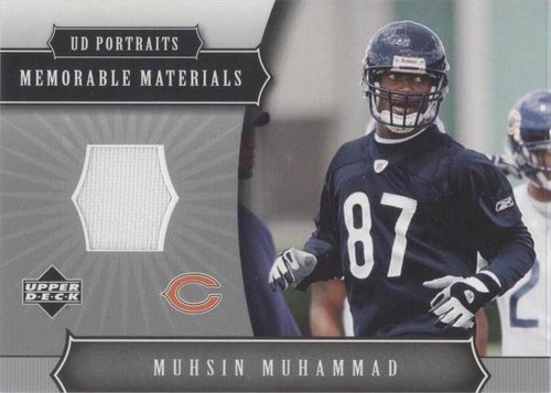 2005 Upper Deck Portraits Muhsin Muhammad #MM-MM