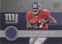 2008 Upper Deck Brandon Jacobs #UDGJ-BJ