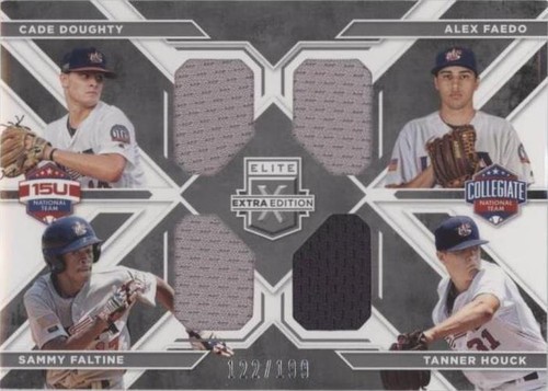 2016 Panini Elite Extra Edition - Alex Faedo Cade Doughty Tanner Houck #11