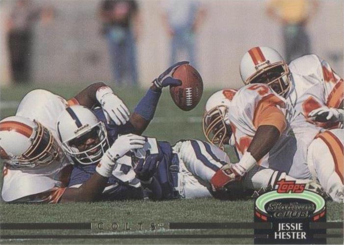 1992 Topps Stadium Club Jessie Hester #378