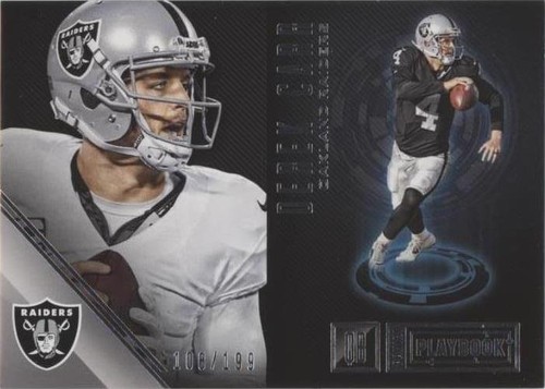 2016 Panini Playbook Derek Carr #99