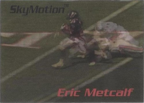 1996 Skybox SkyMotion Eric Metcalf #SM34