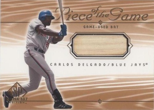 2001 SP Game Bat Edition - Carlos Delgado #CD