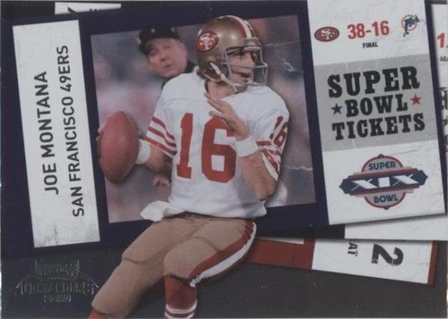 2010 Playoff Contenders Joe Montana #38