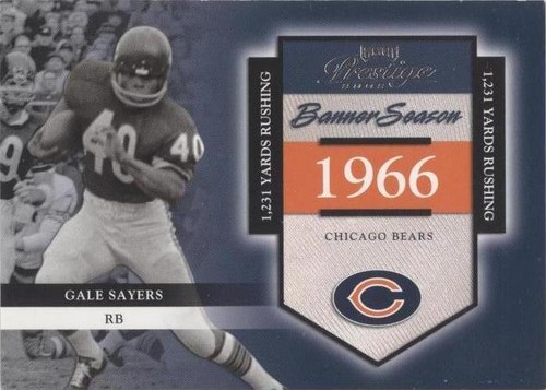 2002 Playoff Prestige Gale Sayers #BS-17