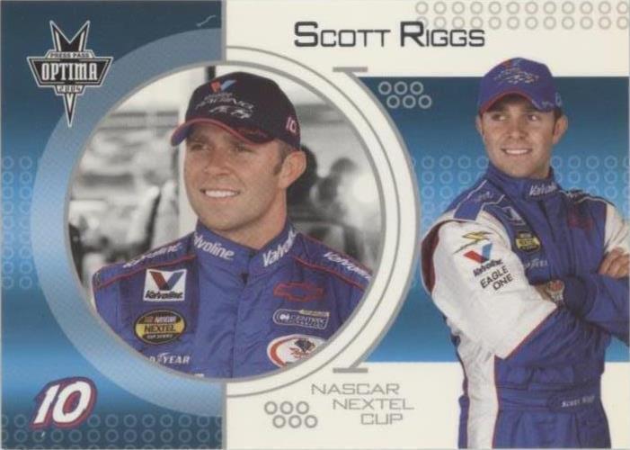 2004 Press Pass Optima - Scott Riggs #21