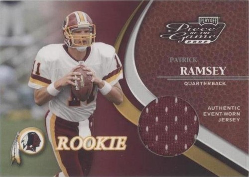 2002 Playoff Piece of the Game Patrick Ramsey #105