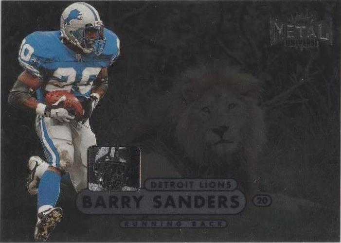 Metal Universe 1998 Barry Sanders #20