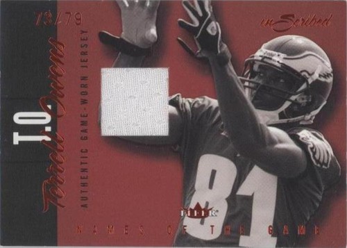 2004 Fleer inScribed Terrell Owens #NGJ-TO