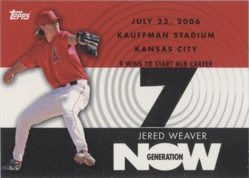 2007 Topps - Jered Weaver #GN193