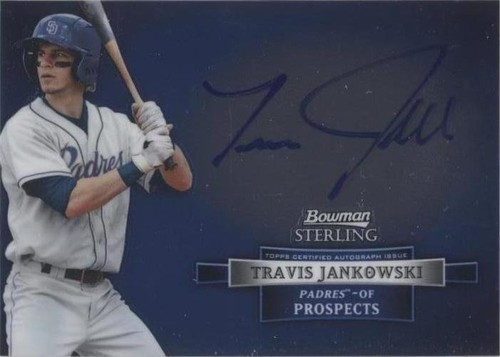 2012 Bowman Sterling - Travis Jankowski #BSAP-TJ