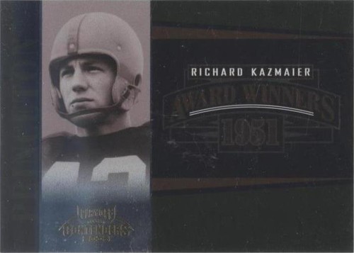 2006 Playoff Contenders Richard Kazmaier #AW-29
