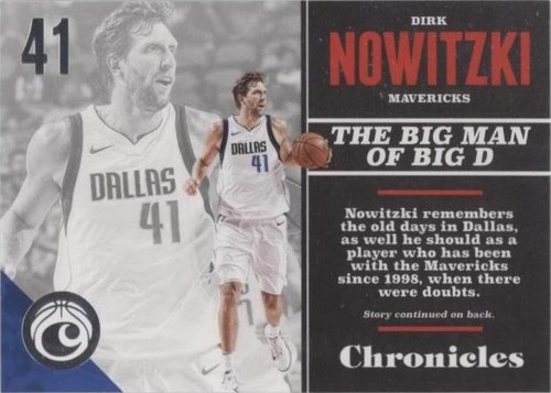 2017-18 Panini Chronicles - Dirk Nowitzki #18