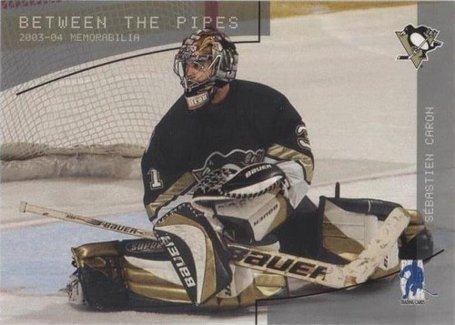 2003-04 In the Game Be A Player Memorabilia - Sebastien Caron #163