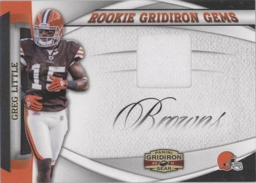 2011 Panini Gridiron Gear Greg Little #23