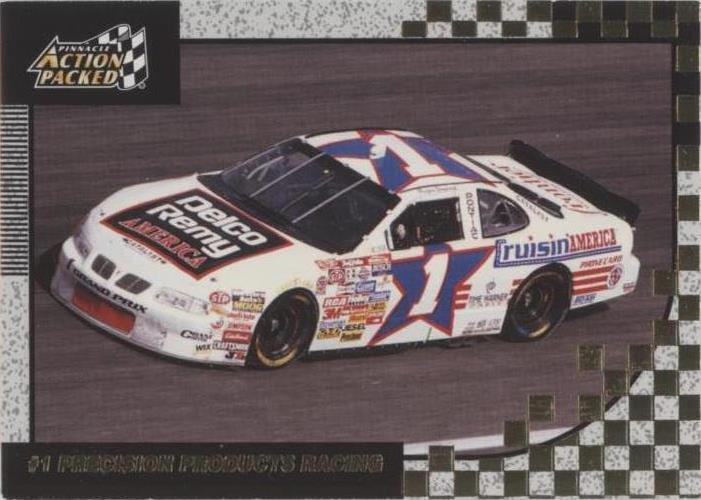 1997 Pinnacle Action Packed - Morgan Shepherd Richard Jackson #43
