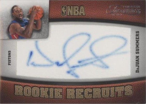 2009-10 Timeless Treasures - DaJuan Summers #130