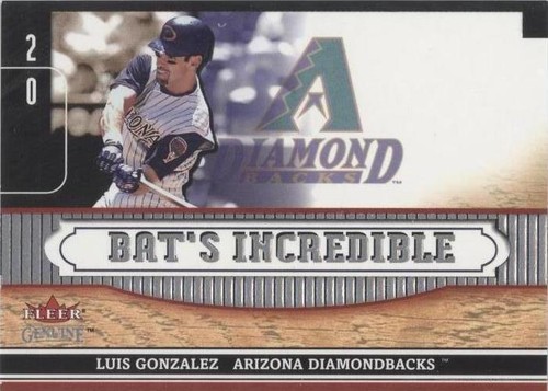 2002 Fleer Genuine - Luis Gonzalez #BI 3