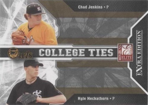 2009 Donruss Elite Extra Edition - Chad Jenkins Kyle Heckathorn #12