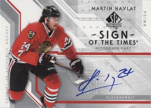 2006-07 SP Authentic - Martin Havlat #ST-MH