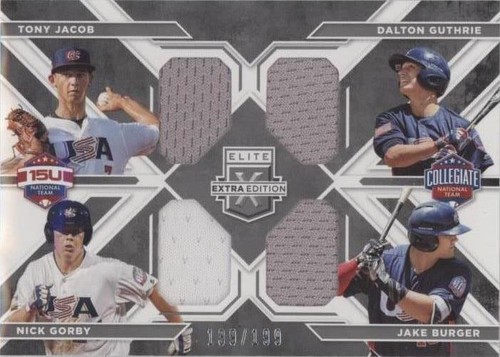 2016 Panini Elite Extra Edition - Dalton Guthrie Jake Burger Nick Gorby #19