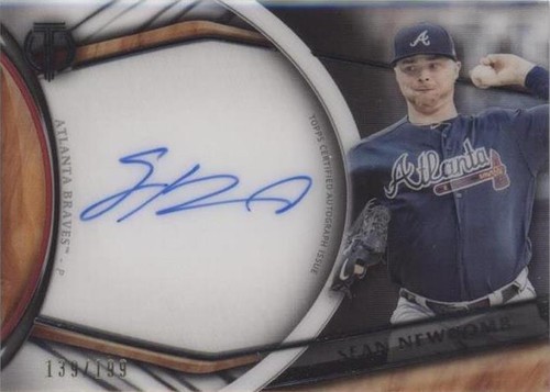 2018 Topps Tribute - Sean Newcomb #TA-SNE