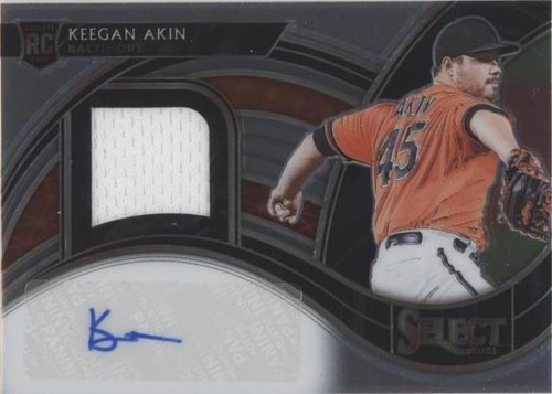 2021 Panini Select - Keegan Akin #RJA-KA