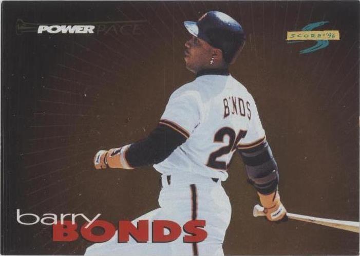 1996 Score - Barry Bonds #13
