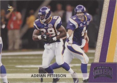 2011 Panini Threads Adrian Peterson #82