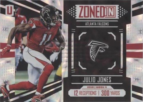2017 Panini Unparalleled Julio Jones #ZI-4
