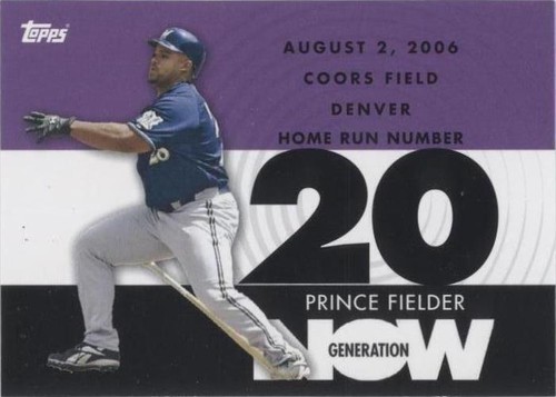 2007 Topps - Prince Fielder #GN416