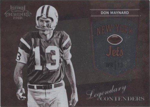 2010 Playoff Contenders Don Maynard #25