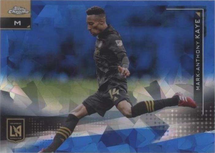 2021 Topps Chrome MLS Sapphire Edition Mark-Anthony Kaye #7