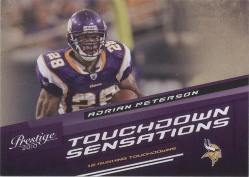2010 Playoff Prestige Adrian Peterson #1