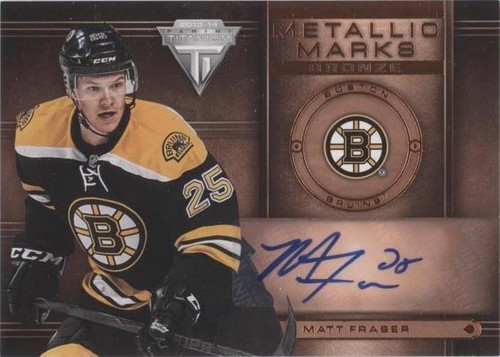 2013-14 Panini Titanium - Matt Fraser #MM-48